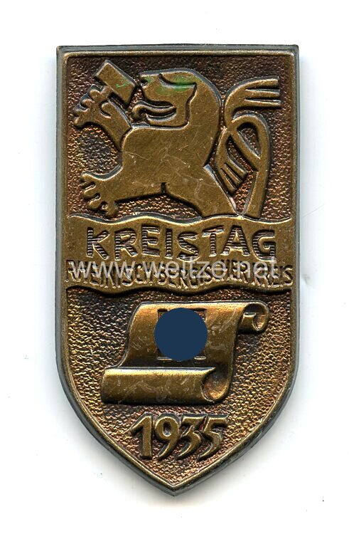 III. Reich - Kreistag Rheinisch-Bergischer Kreis 1935