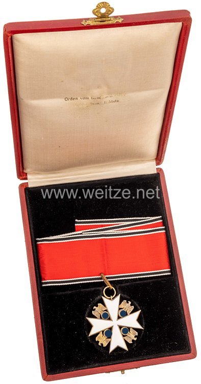 Deutscher Adlerorden Verdienstkreuz 1. Stufe - 1. Modell 